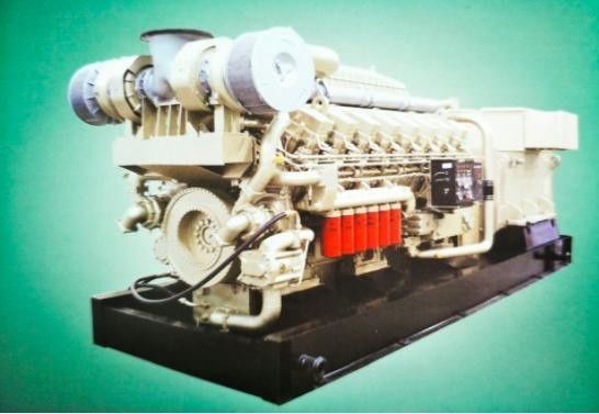 1500 kW Geräuscharmer H12V190zl Jichai 6000-Serie Dieselgenerator mit Viertakt