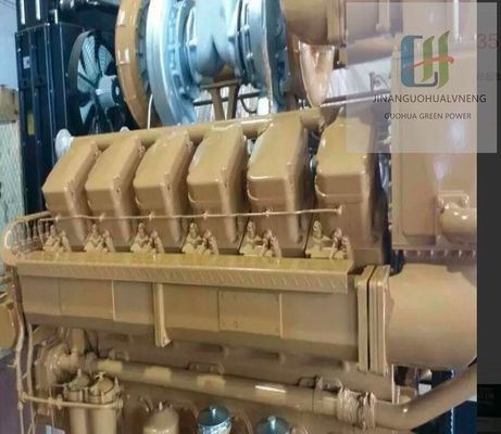 1500 kW Geräuscharmer H12V190zl Jichai 6000-Serie Dieselgenerator mit Viertakt
