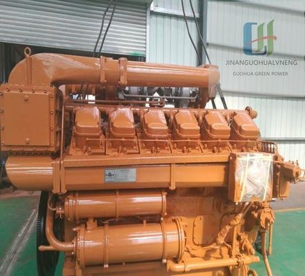 Niedriger Lärm 2000kw -H16V190zld Dieselgenerator der Baureihe Jichai 6000 für Gleichstrom